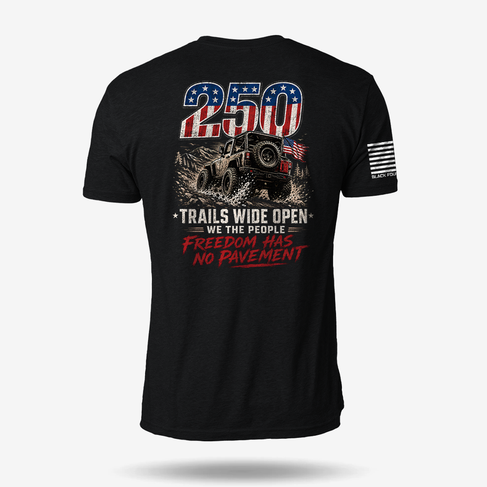 250 Trails Wide Open T Shirt
