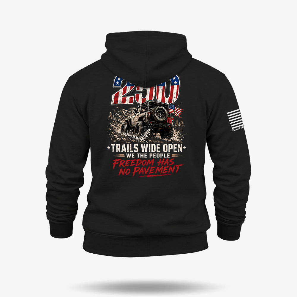 250 Trails Wide Open Hoodie