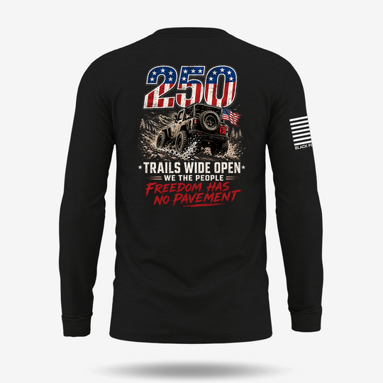 250 Trails Wide Open Long Sleeve