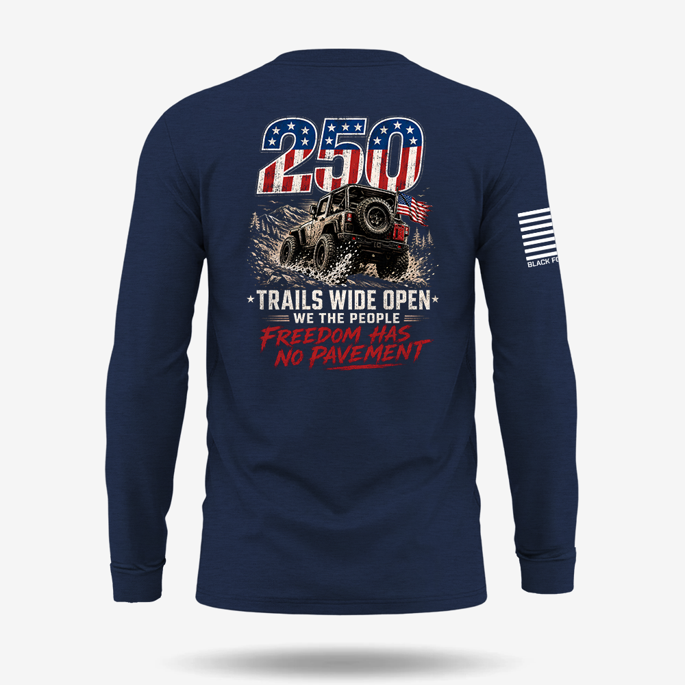 250 Trails Wide Open Long Sleeve