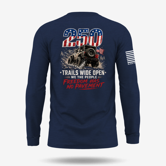 250 Trails Wide Open Long Sleeve