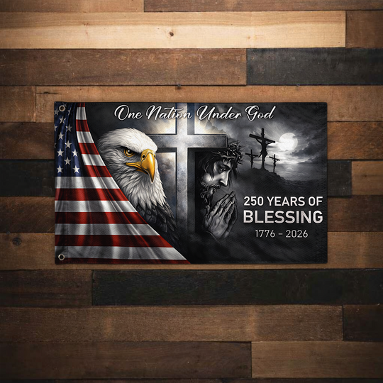 250 Years Of Blessing America Flag