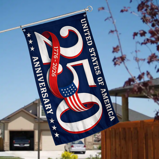250 Years Patriotic Flag