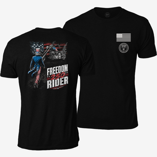250 Freedom Rider T Shirt