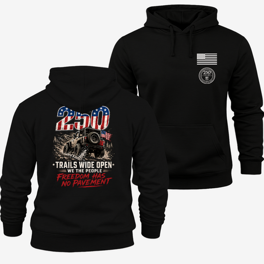250 Trails Wide Open Hoodie