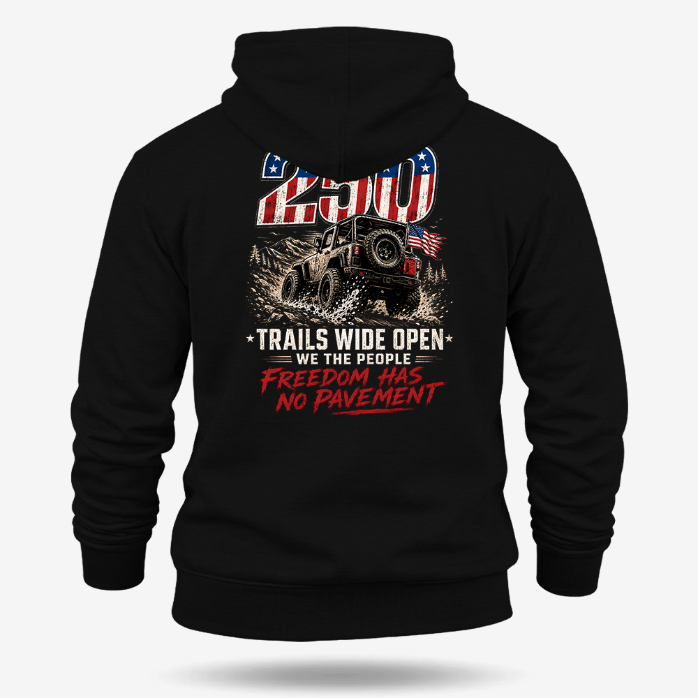 250 Trails Wide Open Hoodie