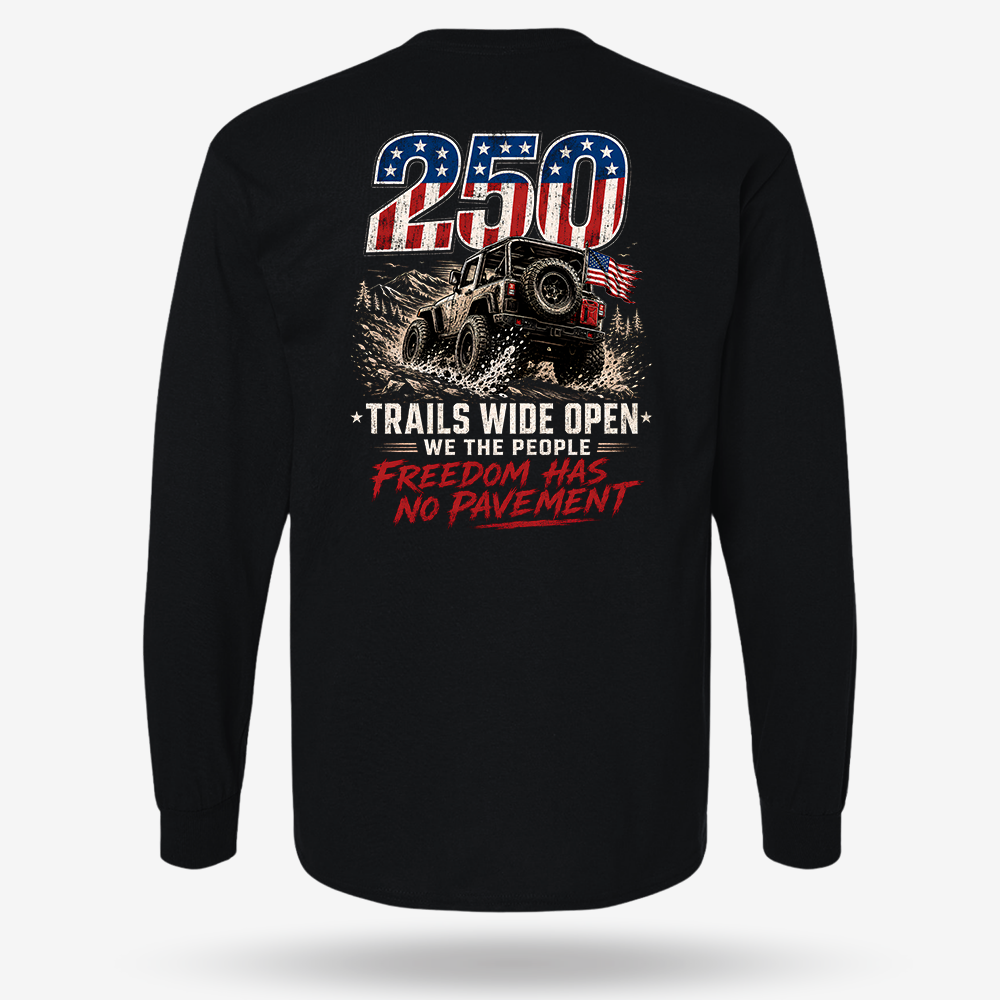 250 Trails Wide Open Long Sleeve