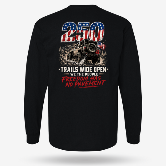 250 Trails Wide Open Long Sleeve