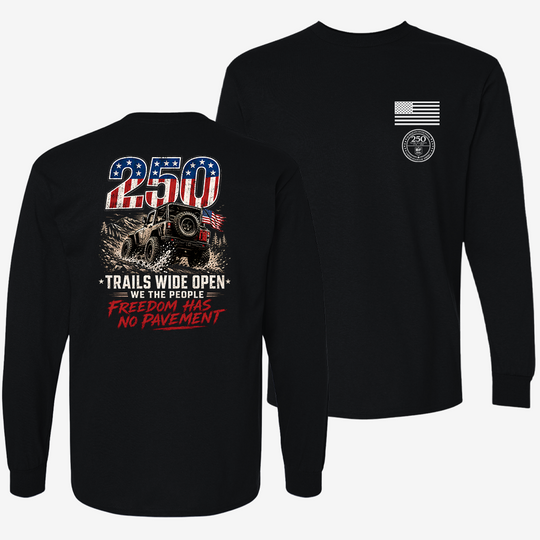 250 Trails Wide Open Long Sleeve