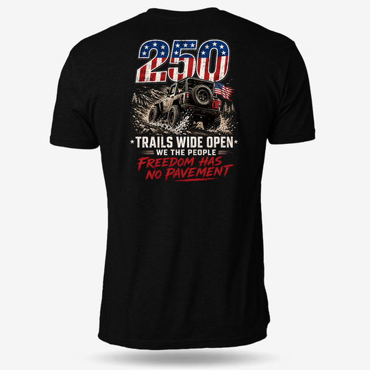 250 Trails Wide Open T Shirt