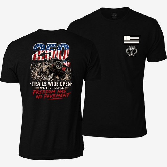 250 Trails Wide Open T Shirt