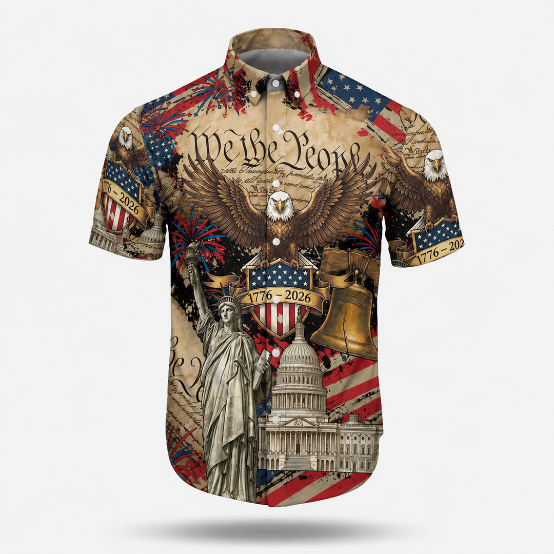 250 Years of Freedom Button Down Shirt