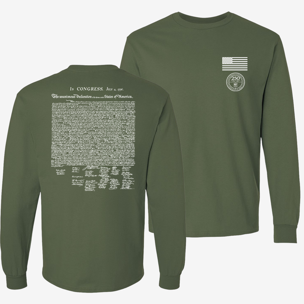 250th Declaration Long Sleeve