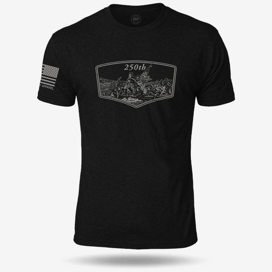 250th Duty Honor Country T Shirt