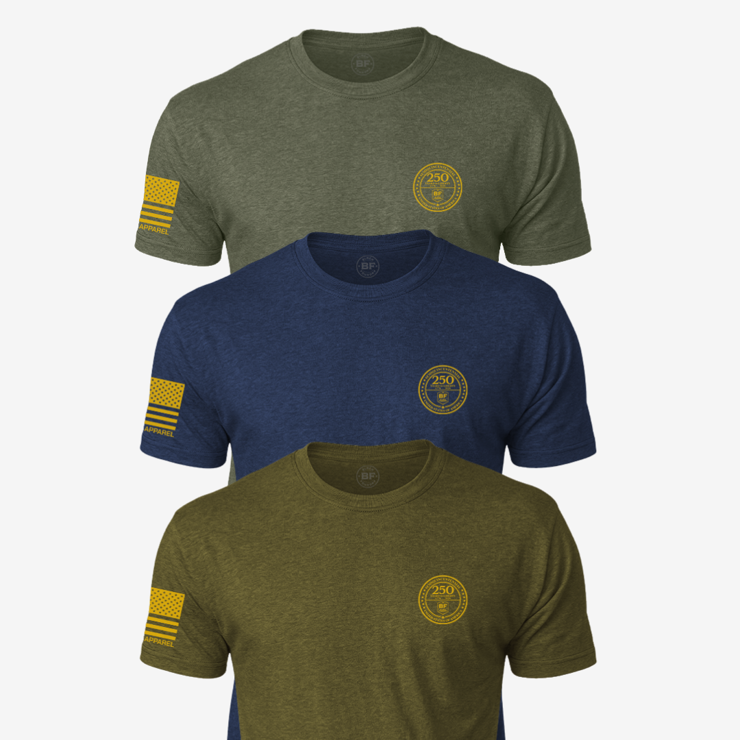 250th Anniversary Logo - T Shirt - Pack