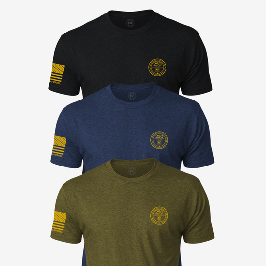 250th Anniversary Logo - T Shirt - Pack
