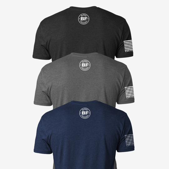 Patriot Pack T Shirt 3 Pack Dark