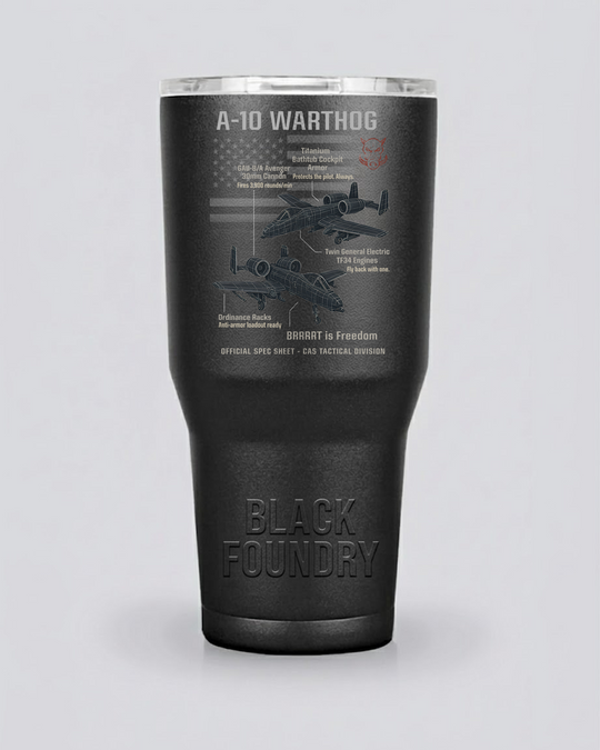 A-10 Warthog Thunderbolt II Schematic Tumbler
