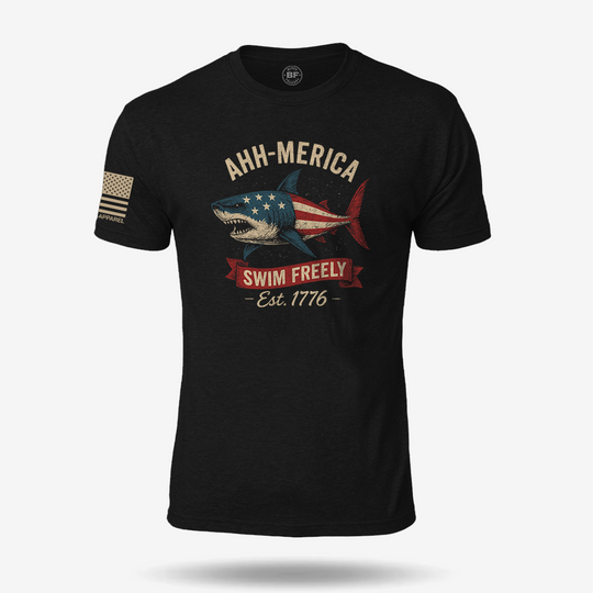 Ahh Merica Swim Freely T Shirt
