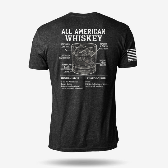 All American Whiskey T Shirt