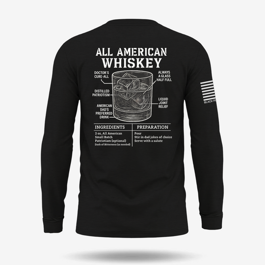 All American Whiskey Long Sleeve