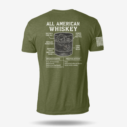 All American Whiskey T Shirt