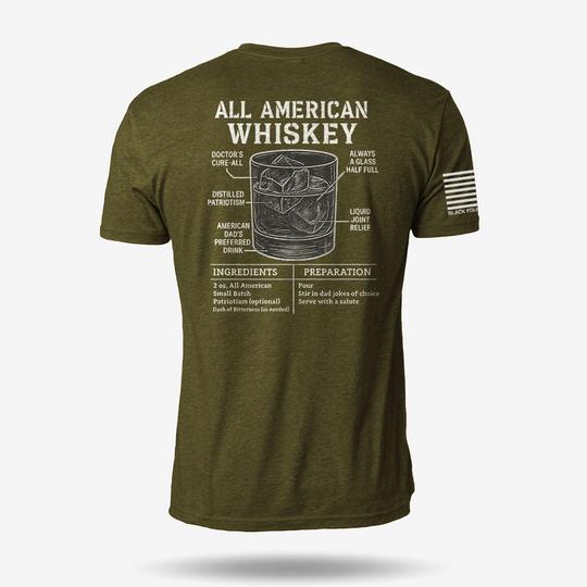 All American Whiskey T Shirt
