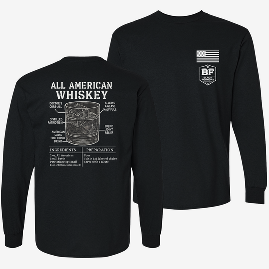 All American Whiskey Long Sleeve