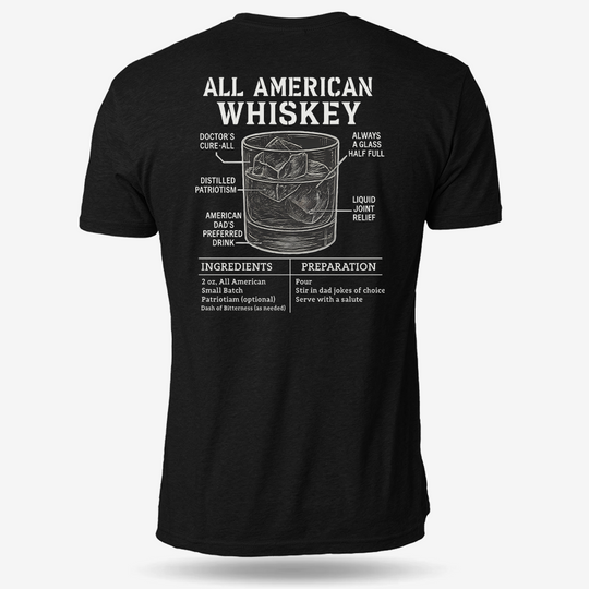 All American Whiskey T Shirt