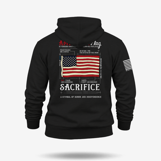 American Flag Hoodie