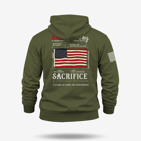 American Flag Hoodie