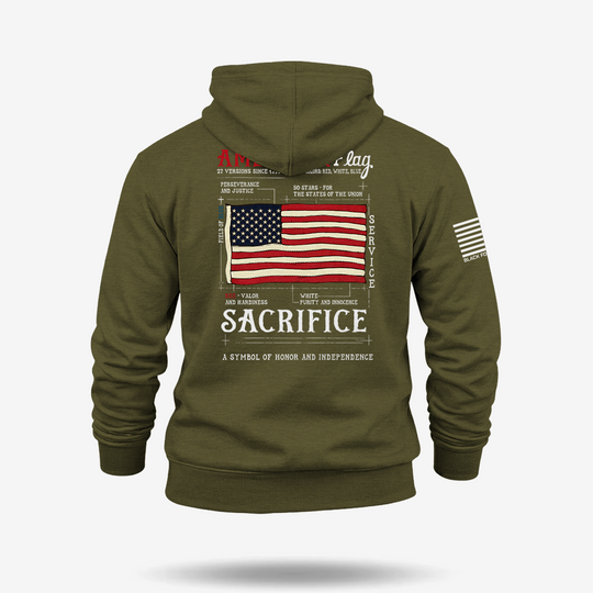 American Flag Hoodie