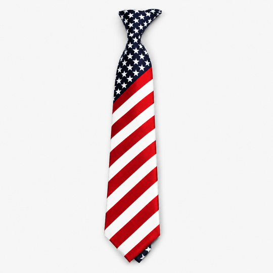 American Flag Tie