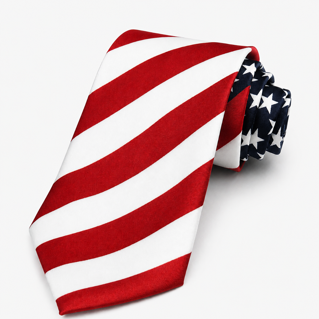 American Flag Tie