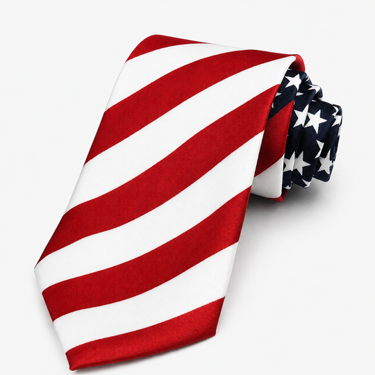 American Flag Tie