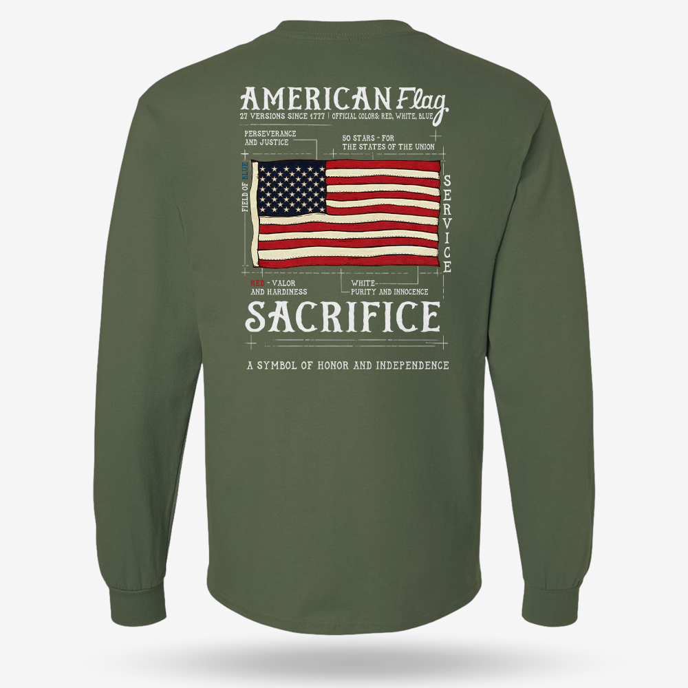 American Flag Long Sleeve
