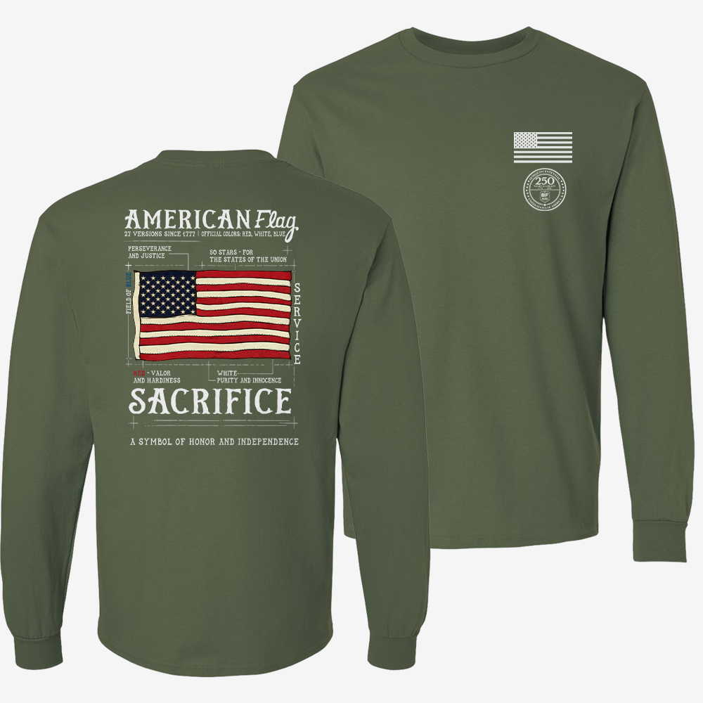 American Flag Long Sleeve