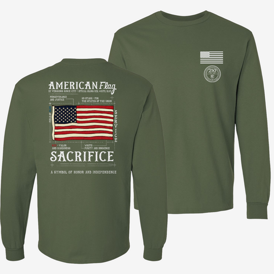 American Flag Long Sleeve