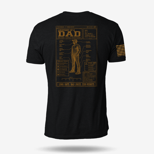 Anatomy of Dad T Shirt