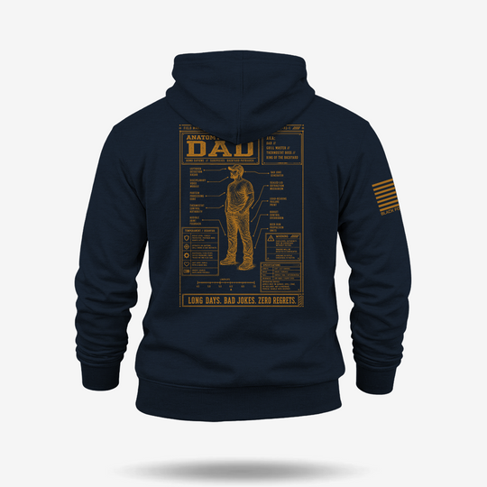 Anatomy of Dad Hoodie
