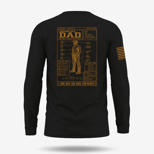 Anatomy of Dad Long Sleeve