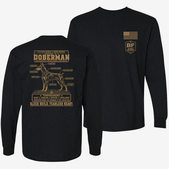 Anatomy of a Doberman Long Sleeve