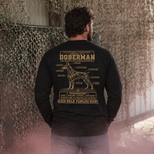 Anatomy of a Doberman Long Sleeve