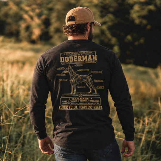 Anatomy of a Doberman Long Sleeve