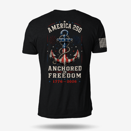 Anchored in Freedom 250 T Shirt