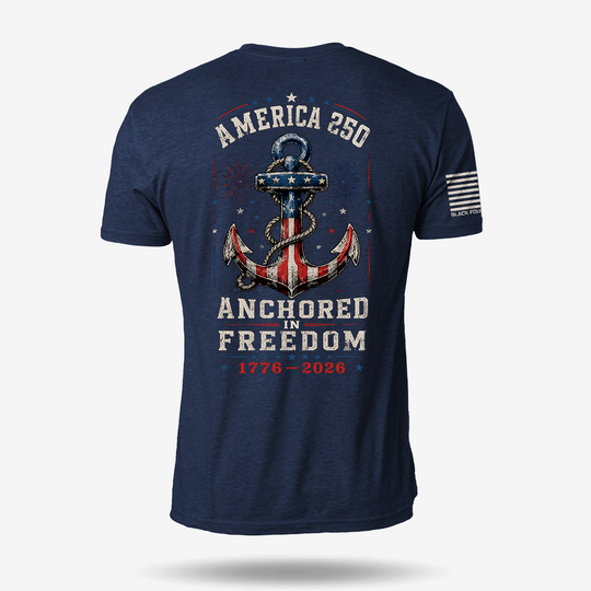 Anchored in Freedom 250 T Shirt