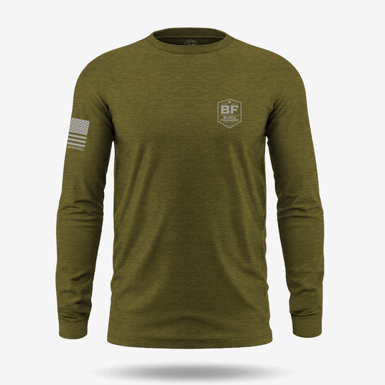 BELL UH-1N TWIN HUEY Schematic Long Sleeve