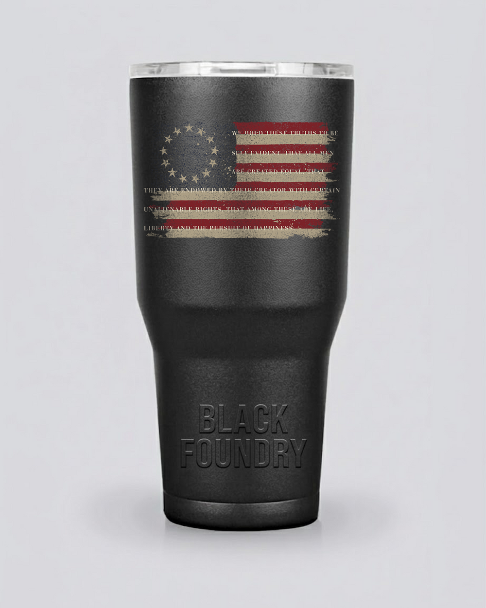 Besty Ross American Flag Tumbler