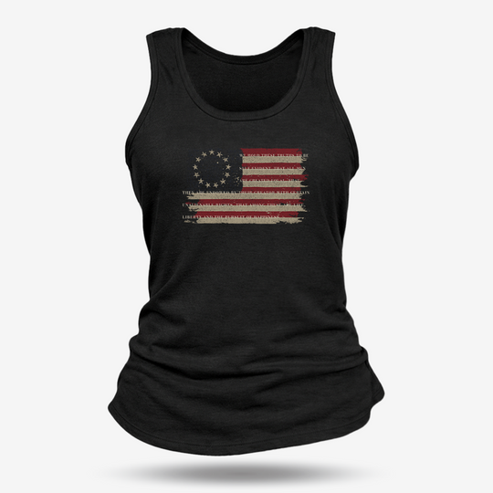 Betsy Ross America Flag Declaration Women&