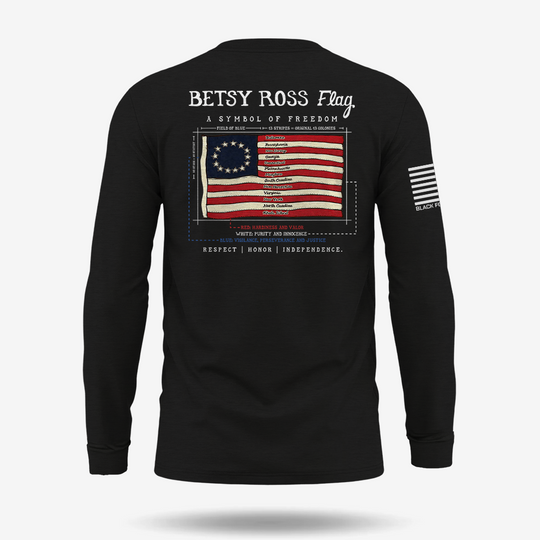 Betsy Ross Flag Long Sleeve